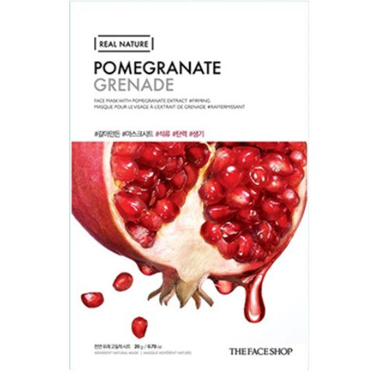 The Face Shop Real Nature Pomegranate Face Mask Sheet 20g