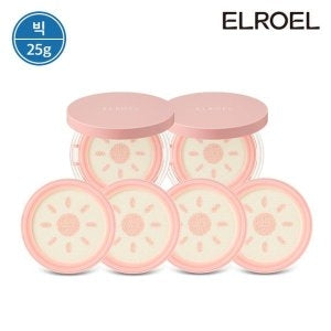 ELROEL Pink Tone-Up Sun Cushion SPF50+ PA++++ 25g