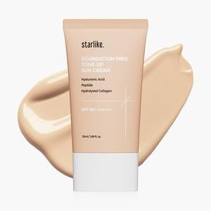 Starlight Foundation-Free Tone Up Sun Cream SPF50+ PA++++ 50ml