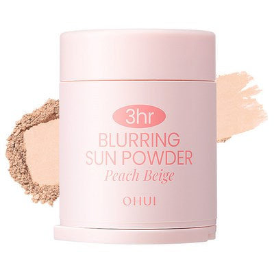 O HUI 3HR Blurring Sun Pact Powder No. 02 Peach Beige 20g