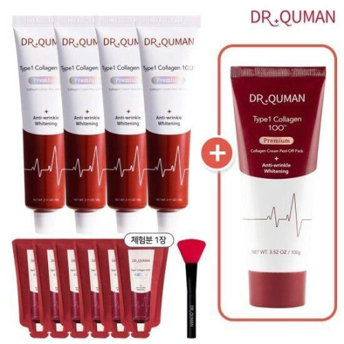 Dr. Q-Man Type 1 Collagen 100 Cream Pack Premium 100g