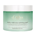 dalba Daily Mild Cica Calming Toner Pads (50 Pads)
