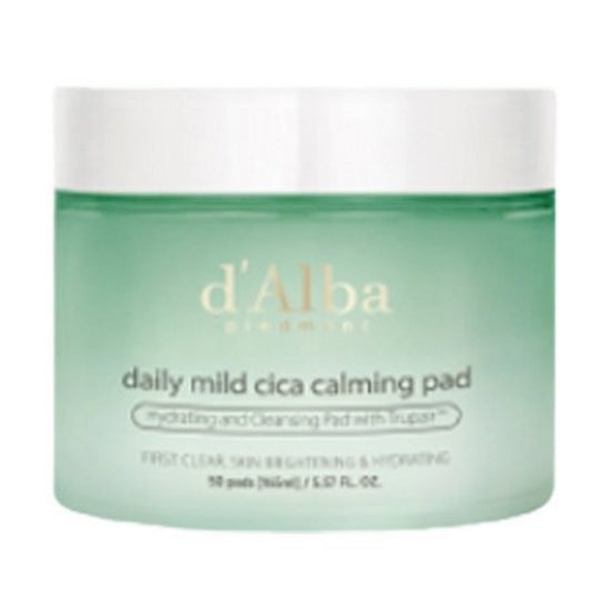 dalba Daily Mild Cica Calming Toner Pads (50 Pads)