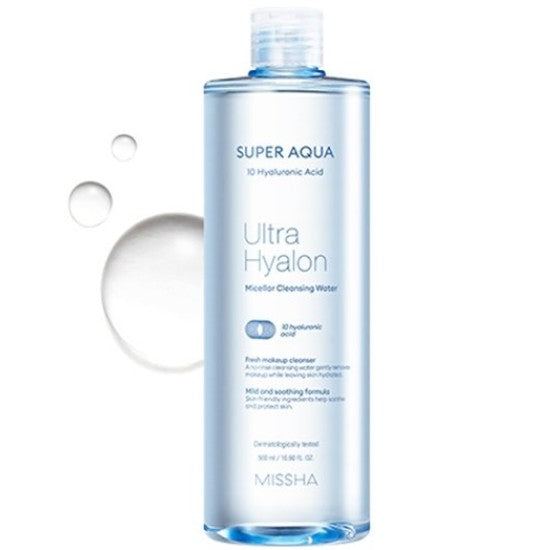Missha Super Aqua Ultra Hyalron Micellar Cleansing Water