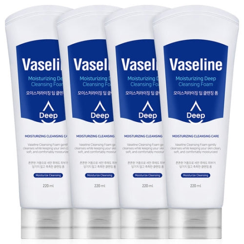 Vaseline Moisturizing Deep Cleansing Foam 220ml