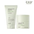 CKD Green Plum AHA BHA Pore & Sebum Control Cleansing Set (Pack Soap Cleanser 130g + Oil Balm 50g)