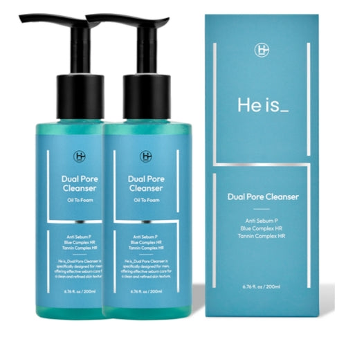 He:is Dual Pore Deep Cleansing Foam 200ml
