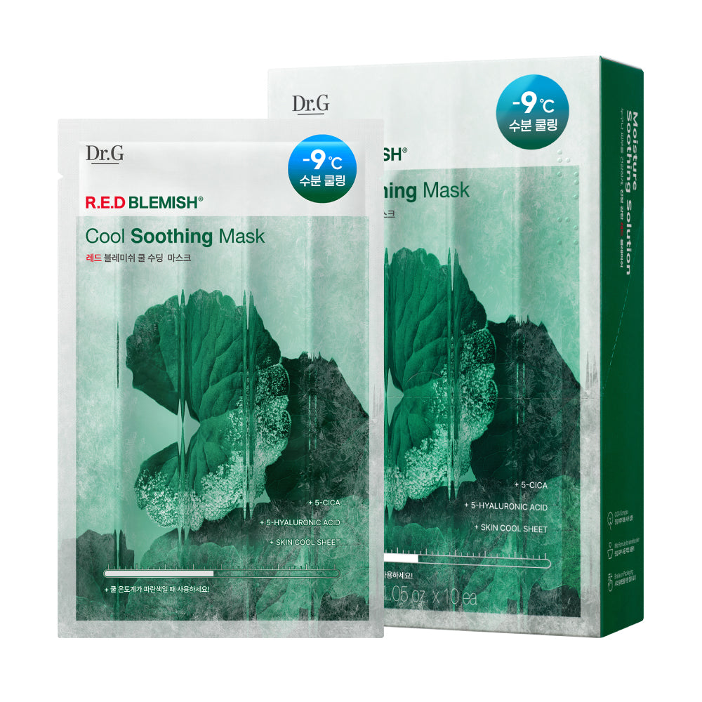 Dr.G Red Blemish Cool Soothing Mask (10 Sheets)