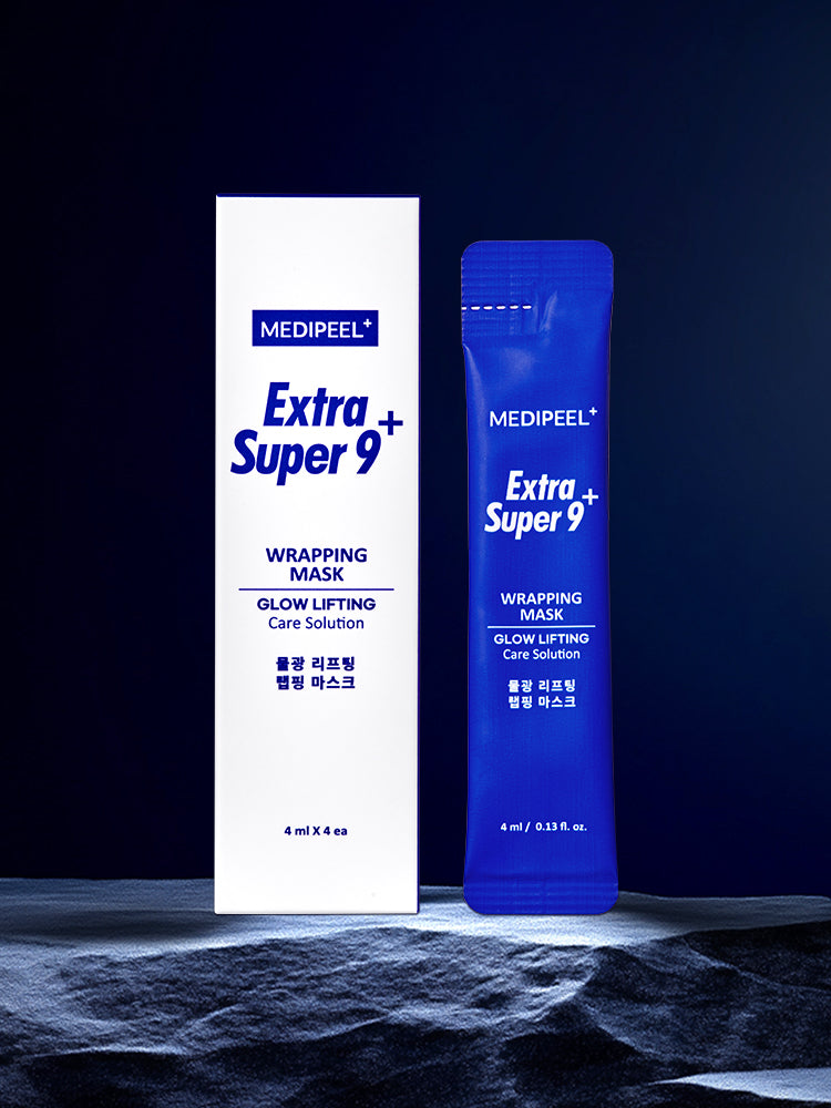 MEDIPEEL Extra Super 9 Plus Glow Lifting Wrapping Mask 4ml (4 Packs)