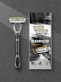 Dorco Pace 6 Men's Razor - 2 Pack