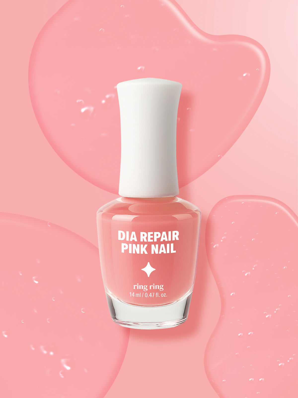 Ring Ring Your Nail Dia Repair Pink Nail