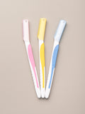 KAI Pretty Japanese L-Shaped Facial Razors (3-Pack)