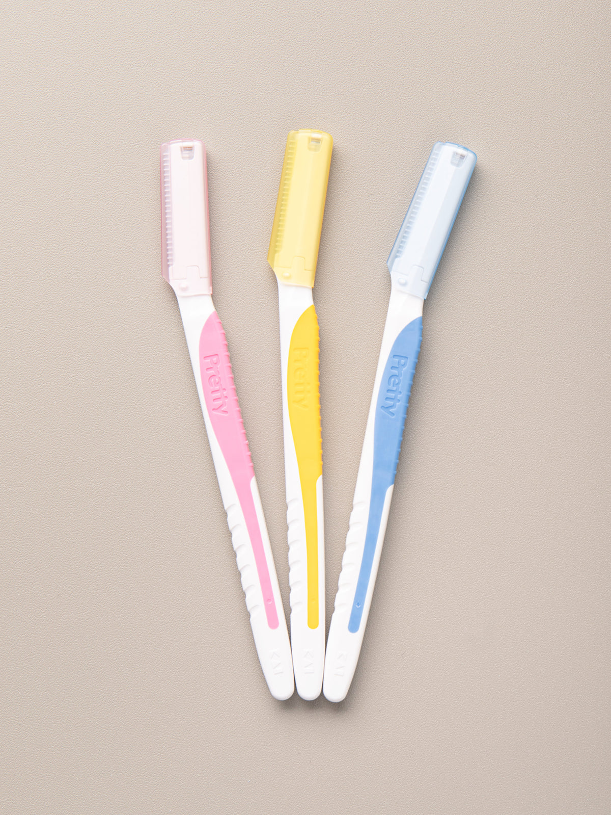 KAI Pretty Japanese L-Shaped Facial Razors (3-Pack)