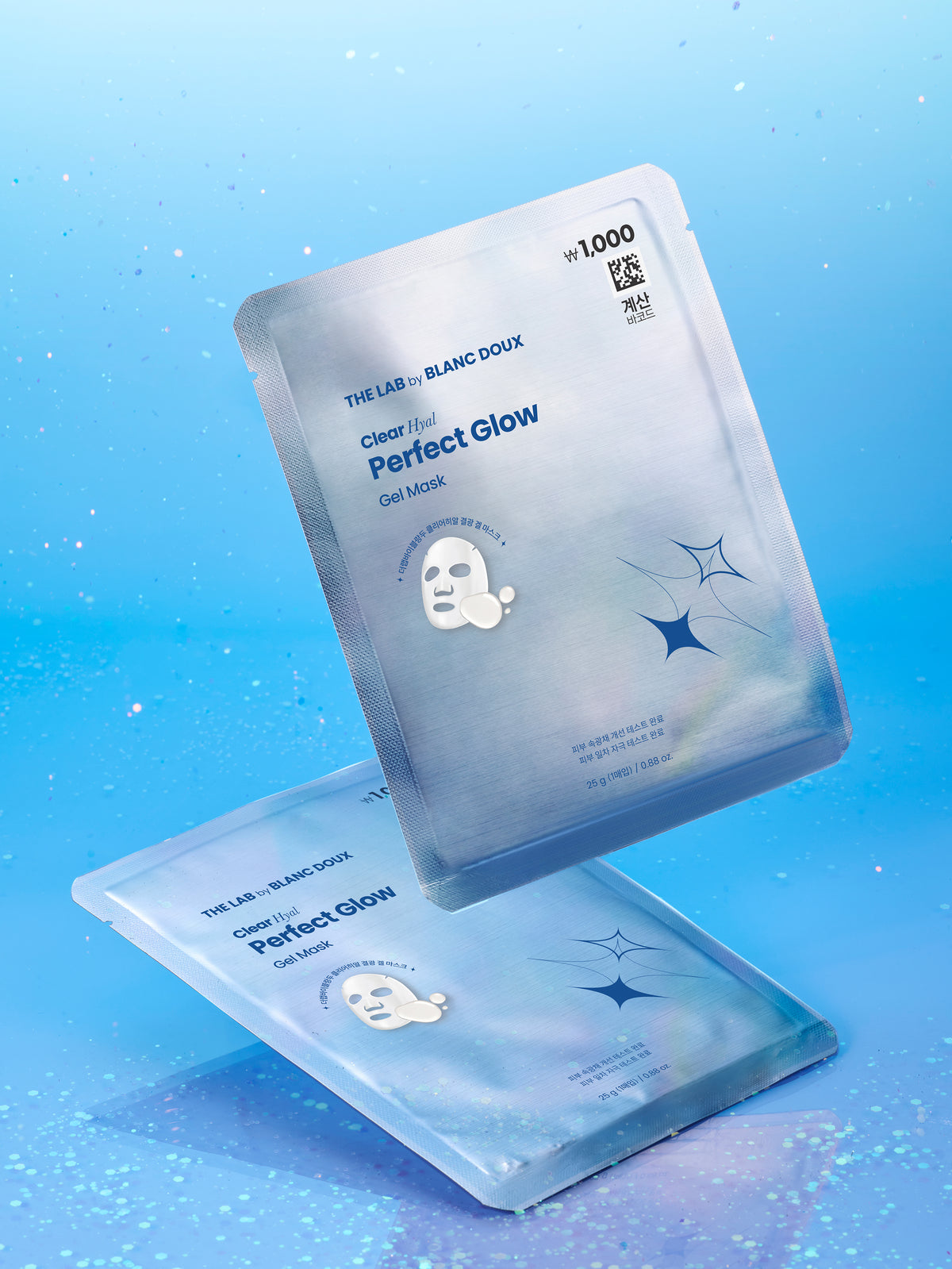 THE LAB by blanc doux Clear Hyal Dewy Glow Gel Mask 1 Sheet 25g