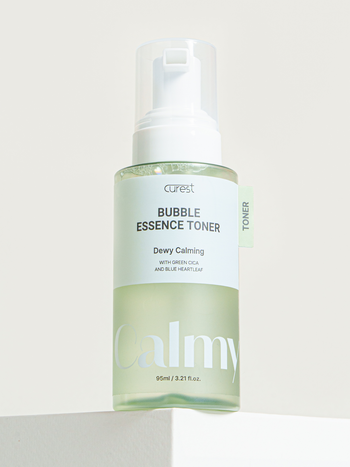 Curest Hydrating Soothing Bubble Essence Toner 95 ml