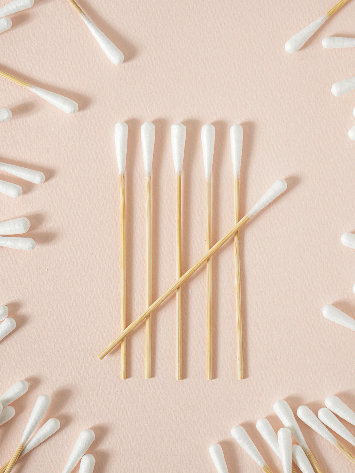 Jumbo Wooden Cotton Swabs 12 cm, 200 Count