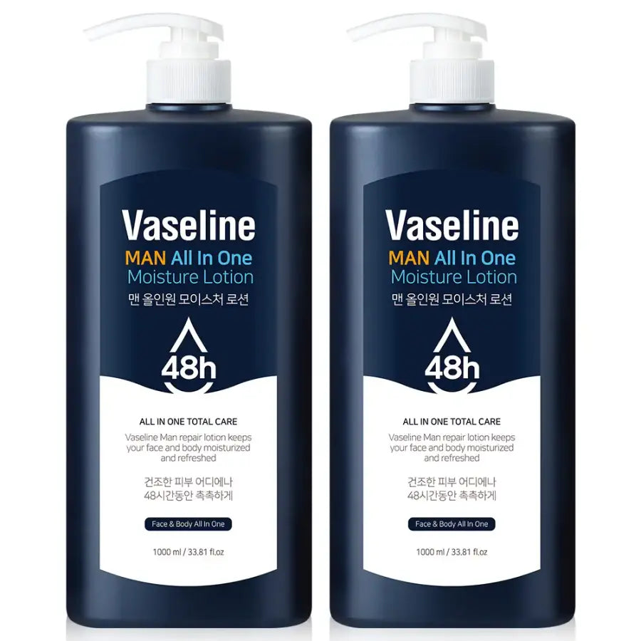 C2Y Vaseline Men All-in-One Moisture Lotion 1000ml