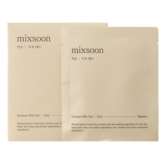 Mixsoon Soy Milk Bean Essence Pads (10 Sheets)