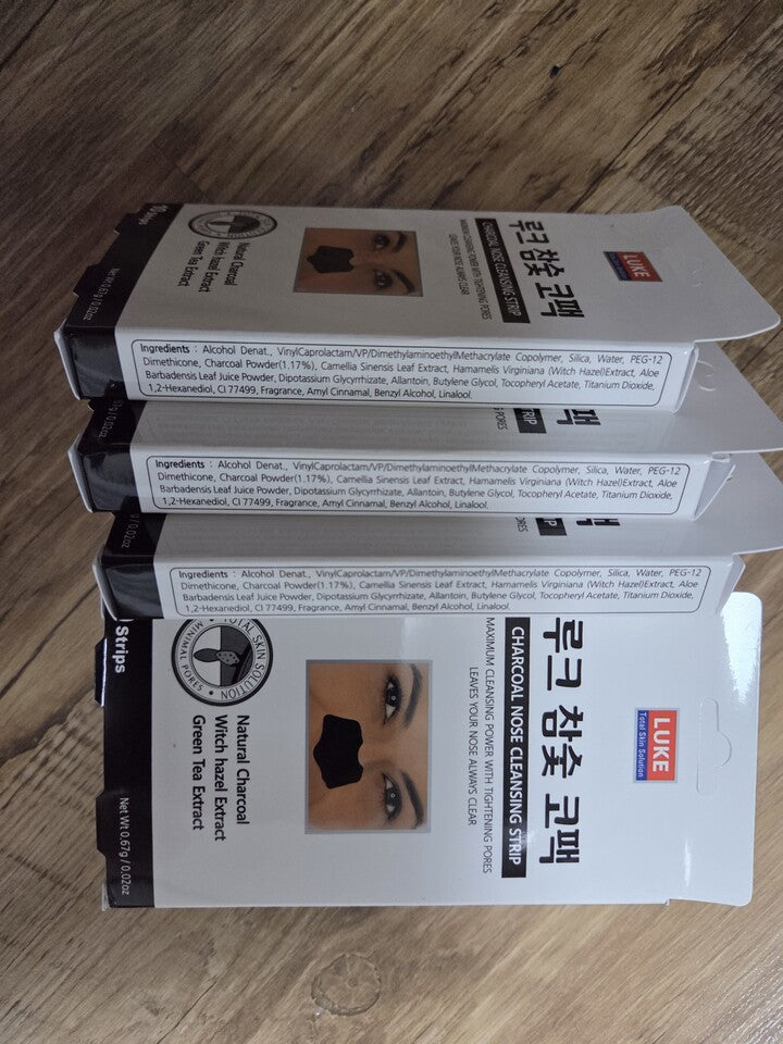 Luke Luke Pore Purifying Charcoal Nose Pack (1 Sheet)