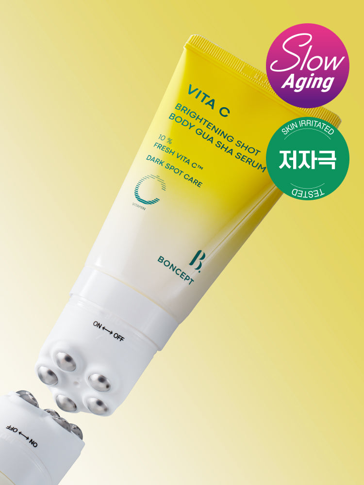 BONCEPT Vita C Whitening Shot Body Guasha Serum 100ml