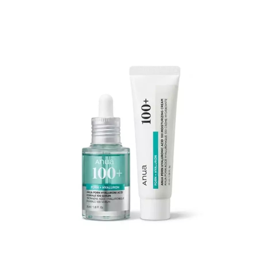 Anua PDRN Hyaluronic Acid Capsule 100 Serum & Cream Duo Set (30ml+30ml)