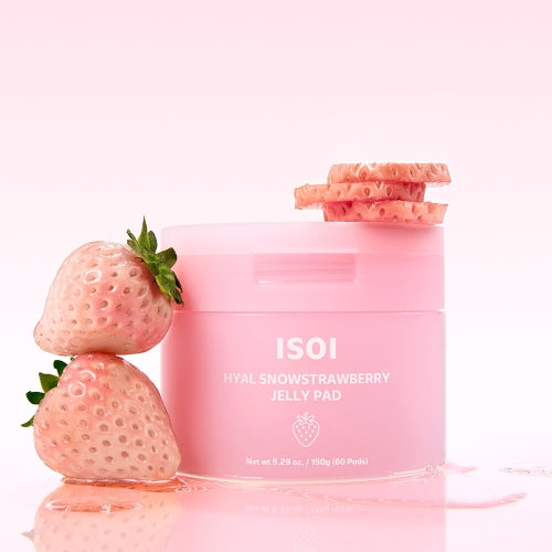 isoi Hyal Snowdrop Strawberry Jelly Pads 60ea