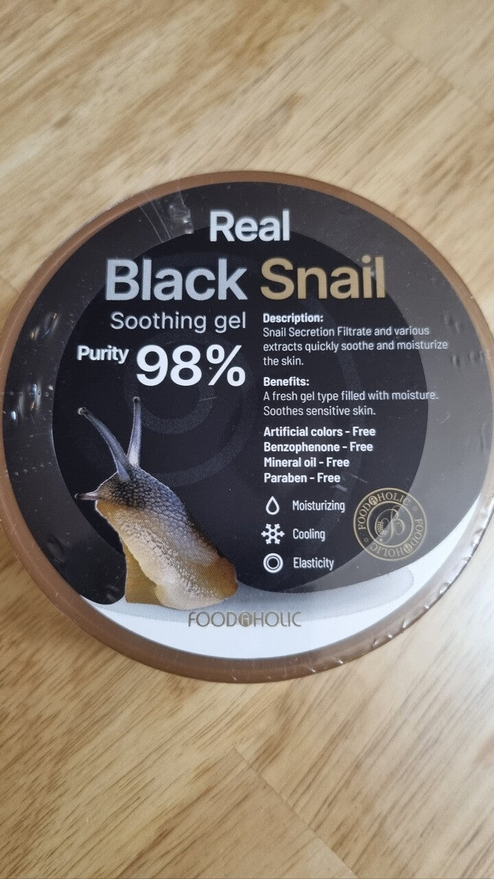 Foodaholic Real Black Snail Soothing Gel 300ml