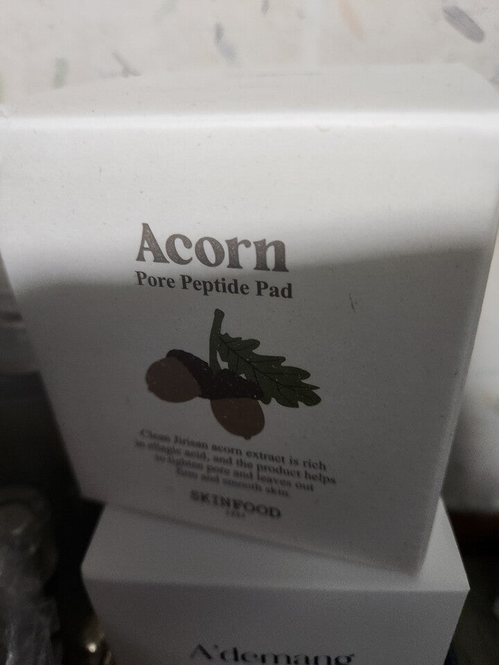 SKINFOOD Acorn Pore Firming Toner Pad 60 Sheets