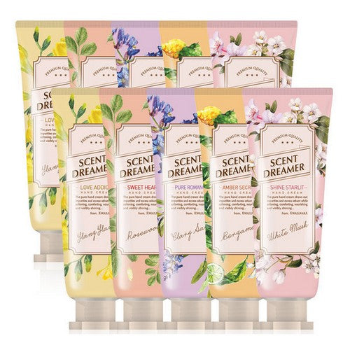 GWAILNARA Scent Dreamer Perfume Hand Cream 10-Piece Set (10 x 30ml)