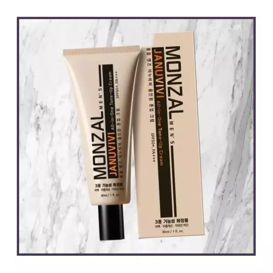 Mongjal Yanubibi Men's All-in-One Tone-Up Cream 30ml