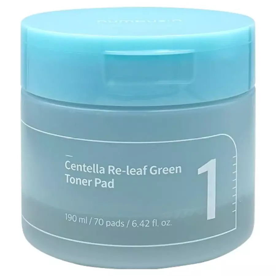 Numbersin No.1 Cica Soothing Green Pad 70 Sheets