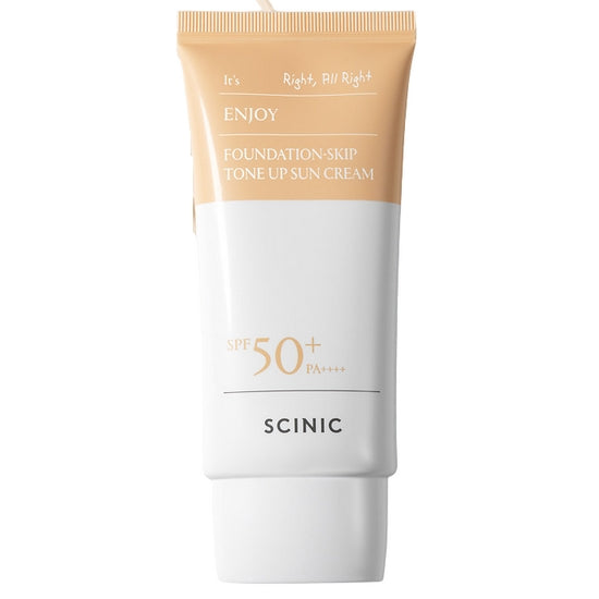 SCINIC Enjoy Foundation-Skip Tone Up Sun Cream 50g