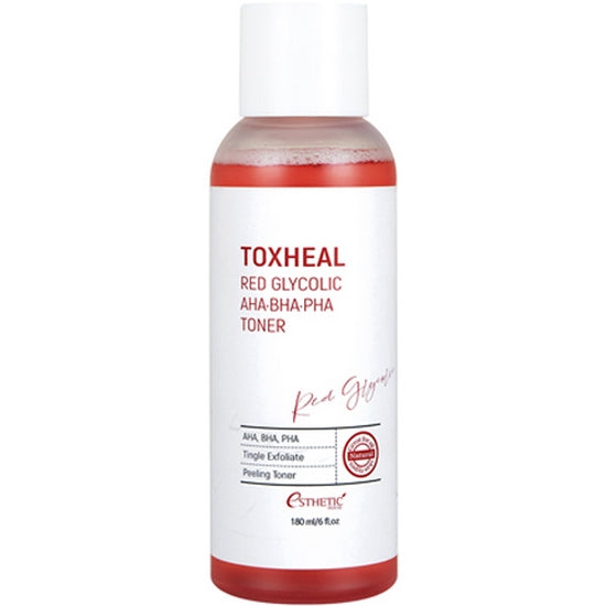 Toxheal Red Glycolic AHA BHA PHA Toner 180ml