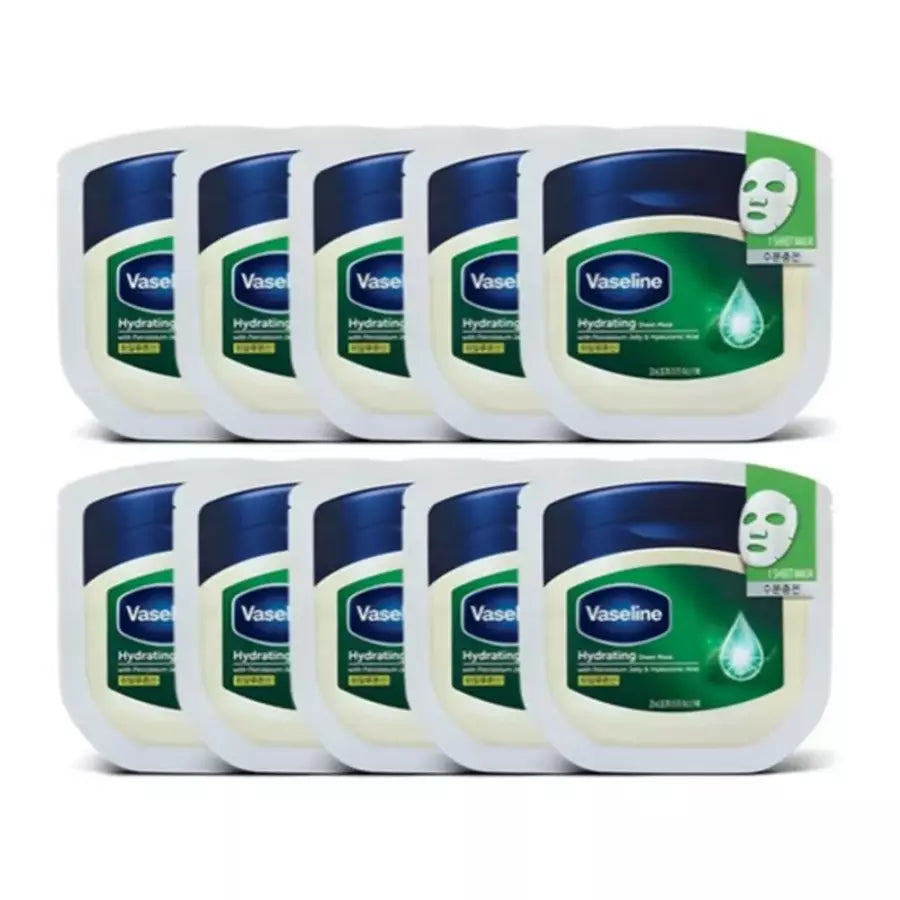 Vaseline Hydrating Sheet Mask (10 Sheets)