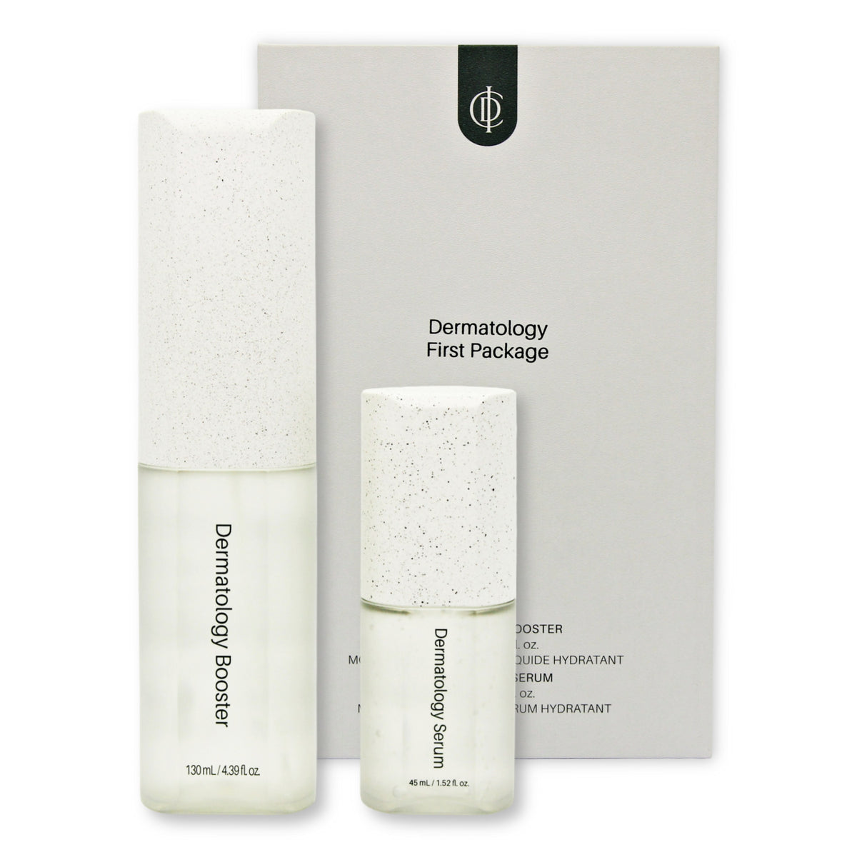 INCELLEDERM Dermatology EX 2-Piece Set (Booster EX 130ml, Serum EX 45ml)