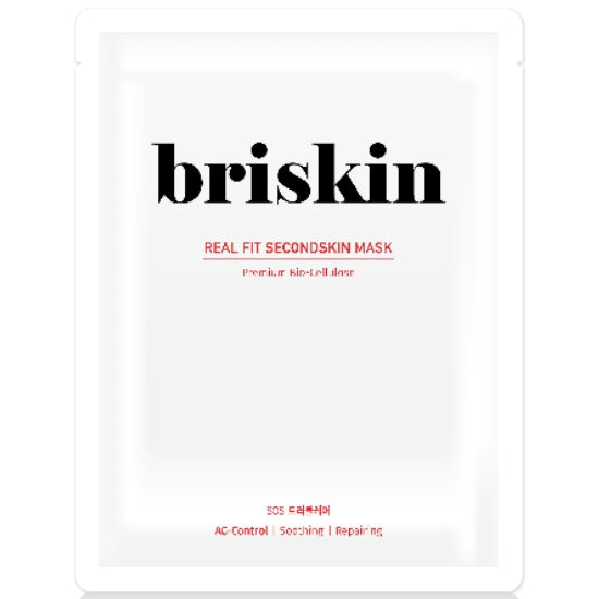 BRISKIN Real Fit Second Skin SOS Trouble Care Mask 41g