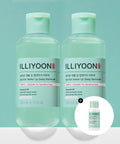 ILLIYOON Gentle Deep Lip & Eye Remover (2 x 140ml) + Ceramide Ato 6.0 Whip Cleanser (30ml) Set