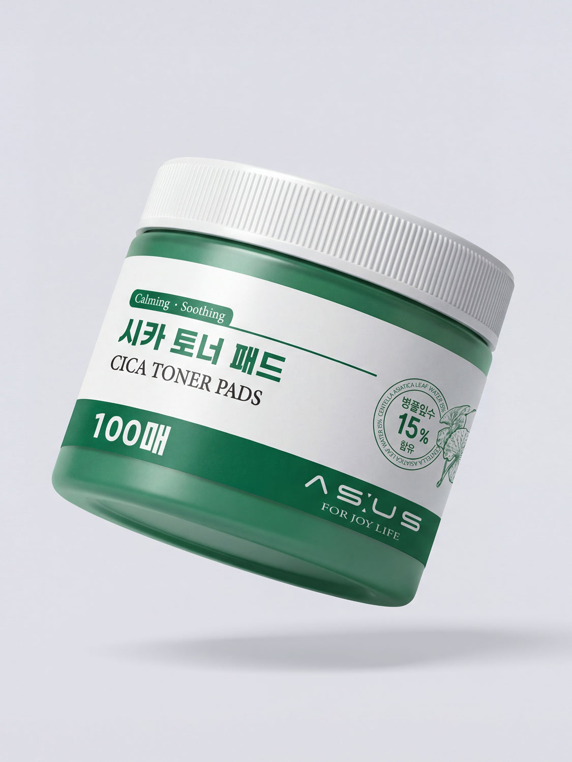 As Us Cica Calming Toner Pads (100 Count)