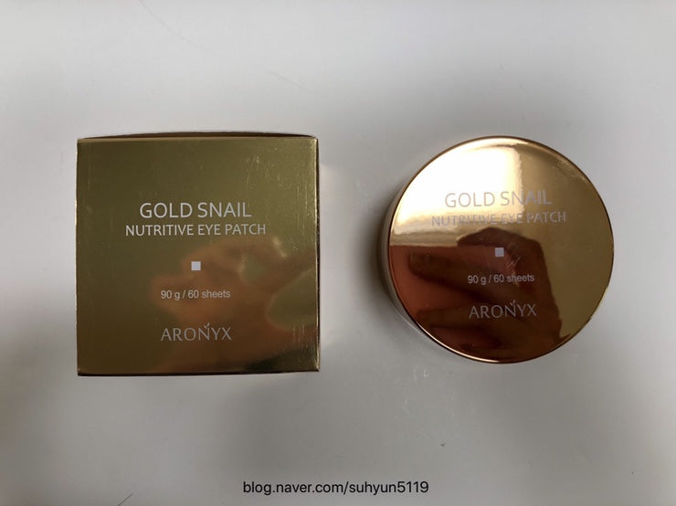 Mediflower Gold Snail Nutritive Eye Patch
