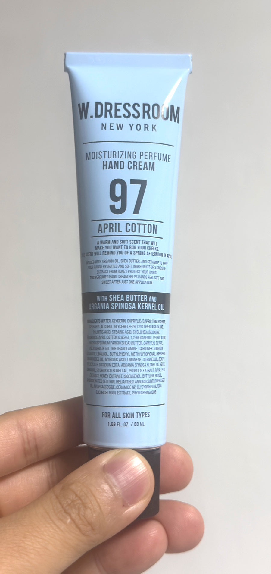 W.DRESSROOM Perfume Hand Cream No.97 April Cotton 50ml
