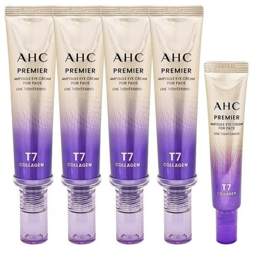 AHC 시즌13 프리미어 앰플 아이크림 포 페이스 라인 타이트닝 40ml+12ml (40ml 4개+12ml 1개)