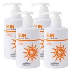 푸드어홀릭 멀티 선크림 250ml (4개)