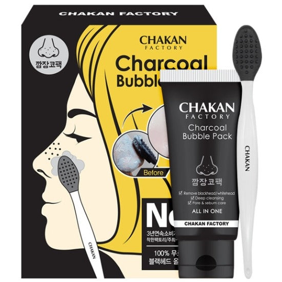 착한팩토리 숯폭탄 깜장코팩 40ml (1개)
