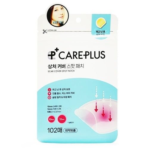 케어플러스 상처 커버 스팟 패치 102매 (1팩(102매))