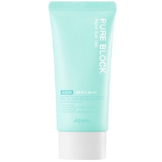 어퓨 퓨어 블록 아쿠아 선젤 50ml (2개)
