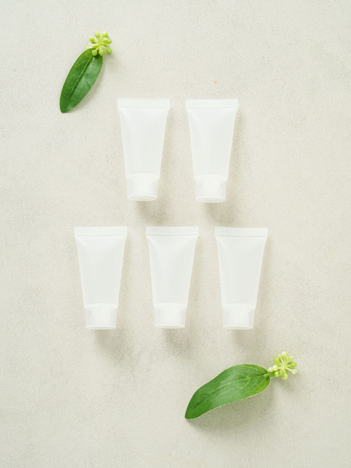 Portable Cosmetic Squeeze Tubes (5g, Set of 5)